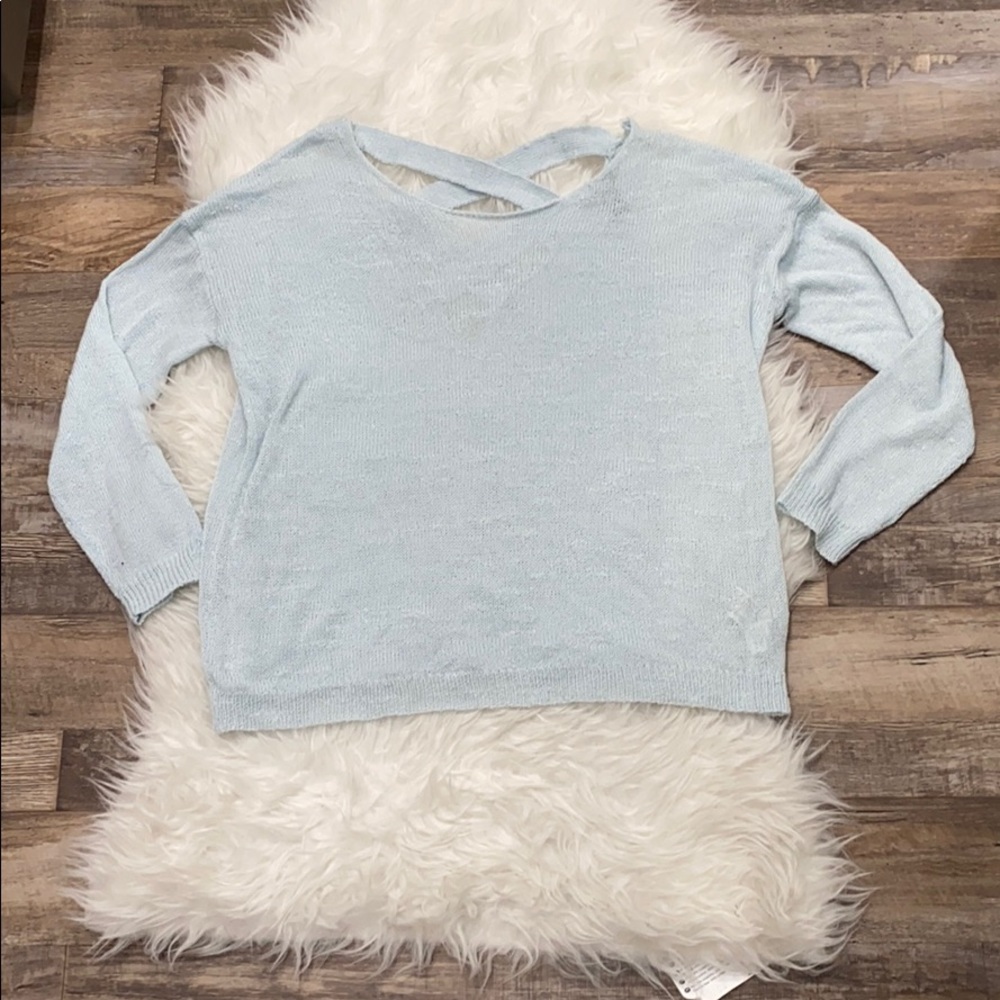 Forever21 • Super Pale Blue Sweater